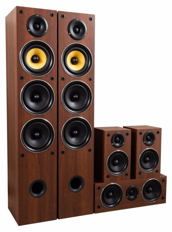 Колонки для домашнього кінотеатру Taga Harmony TAV-506 v.2 Walnut