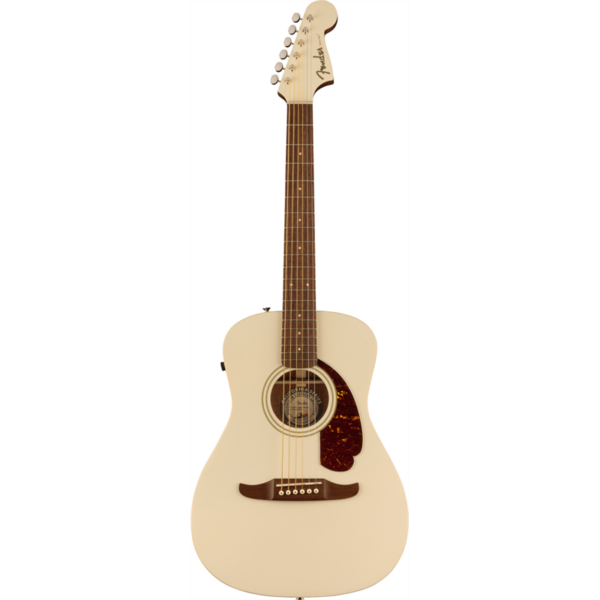Електроакустична гітара Fender Malibu Player Olympic White фото 1