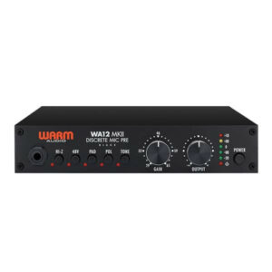 Мікрофонний передпідсилювач WARM AUDIO WA12 MKII BK