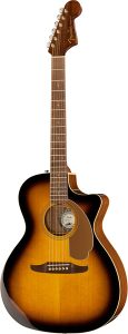 Електроакустична гітара Fender Newporter Player Sunburst фото 1