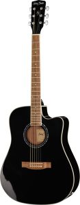 Електроакустична гітара Harley Benton D-120CE BK фото 1