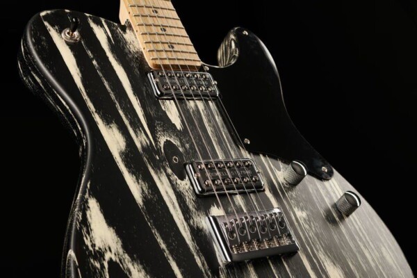 Електрогітара Harley Benton TE-90FLT Black Blast фото 13