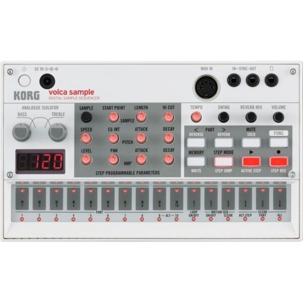 Аналоговий синтезатор Korg VOLCA-SAMPLE2 фото 1