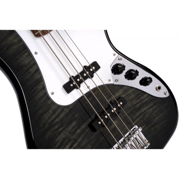 Бас-гітара Cort GB24JJ Trans Black фото 5
