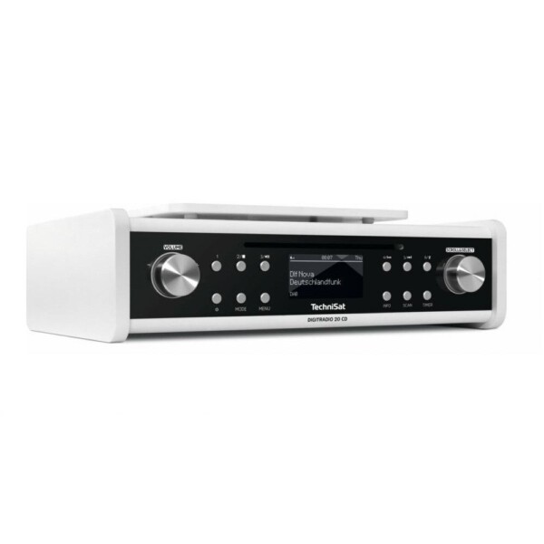 Стаціонарний радіоприймач TechniSat DigitRadio 20CD White фото 3