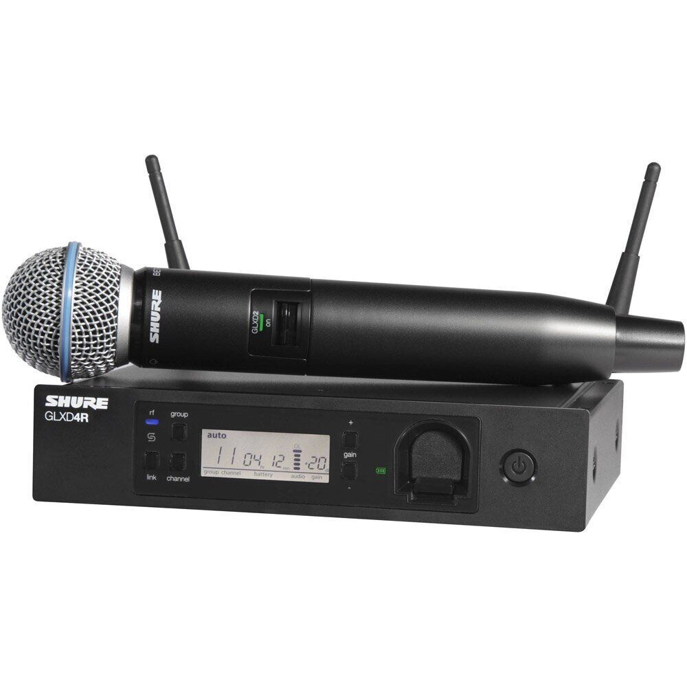 Мікрофонна радіосистема Shure GLXD24R+/B58 фото 1
