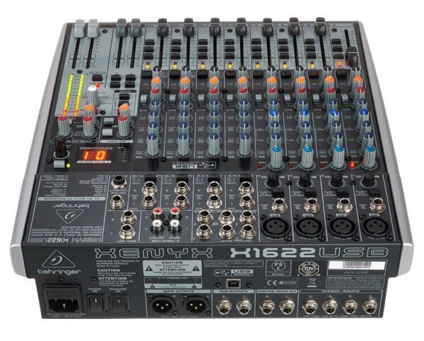 Мікшерний пульт Behringer XENYX X1622USB фото 3