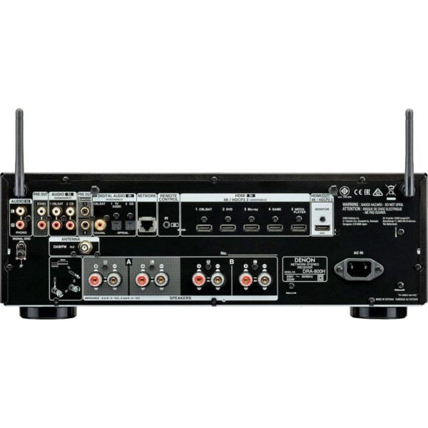 Стерео ресивер Denon DRA-800H Black фото 4