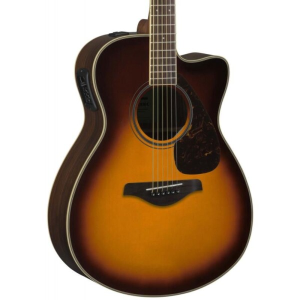 Електроакустична гітара Yamaha FSX830C Brown Sunburst фото 4