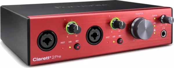 USB аудіоінтерфейс Focusrite Clarett+ 2Pre фото 2