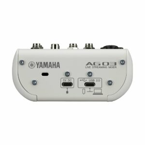 Мікшерний пульт Yamaha AG03MK2 WH фото 2