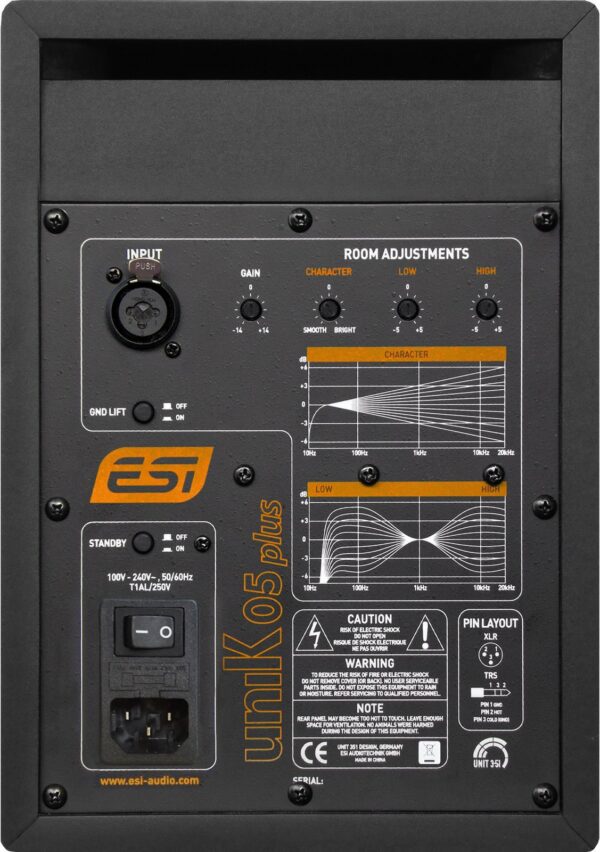 Студійний монітор ESI uniK 05+ фото 2
