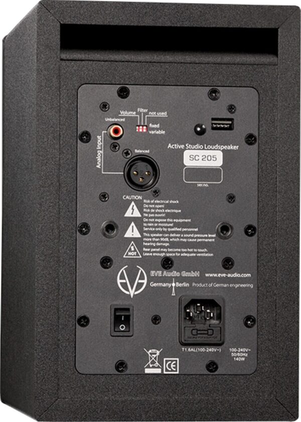 Студійний монітор EVE Audio SC205 All Black фото 2