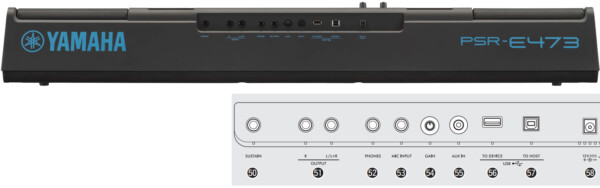 Синтезатор Yamaha PSR-E473 фото 2