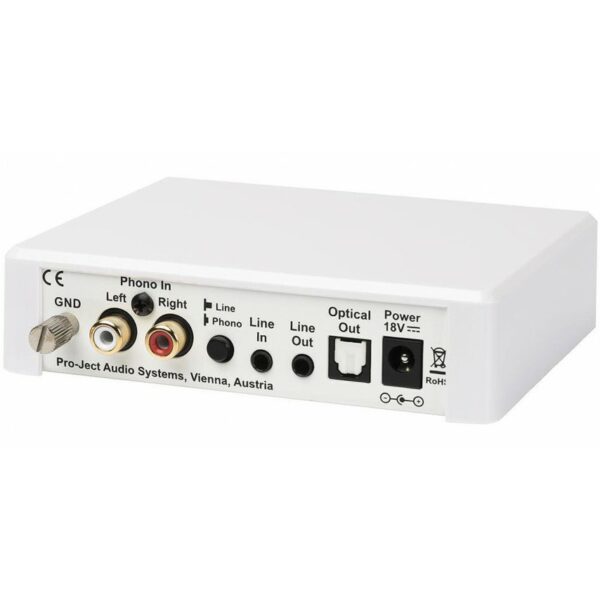 Фонокорректор Pro-Ject Optical Box E Phono White фото 2