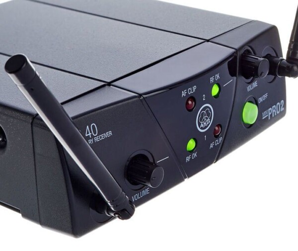 Мікрофонна радіосистема AKG WMS40 Mini Dual Vocal Set фото 2
