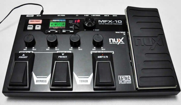 Гітарний процесор ефектів NUX MFX-10 фото 3