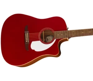 Електроакустична гітара Fender Redondo Player Candy Apple Red фото 3