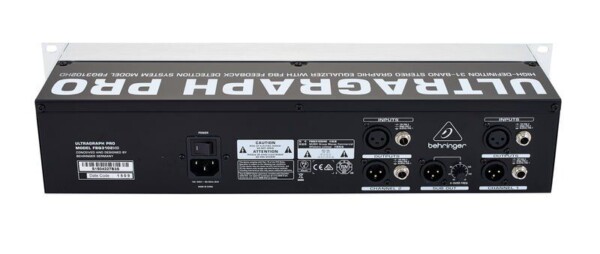 Графічний еквалайзер Behringer FBQ3102 Ultragraph фото 3