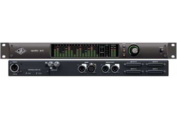 Аудіоінтерфейс Universal Audio Apollo x16 Gen2 Ultimate+ фото 4