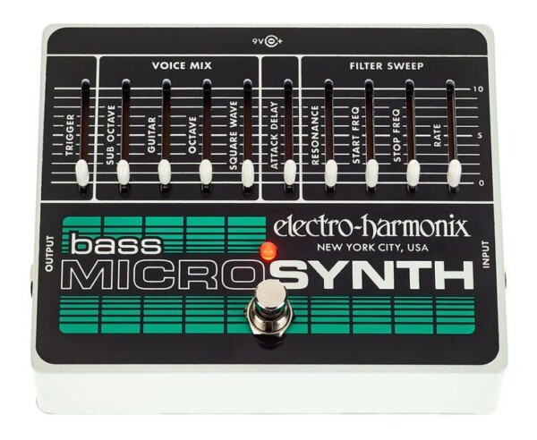 Гітарний процесор ефектів Electro-Harmonix Bass MicroSynthesizer фото 1