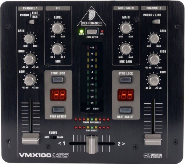 DJ мікшерний пульт Behringer VMX100USB фото 3