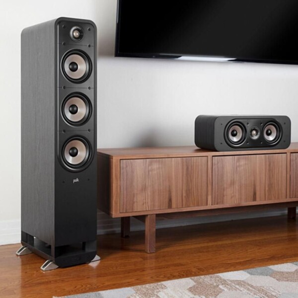 Фронтальні акустичні колонки Polk audio Signature s60e Black фото 5