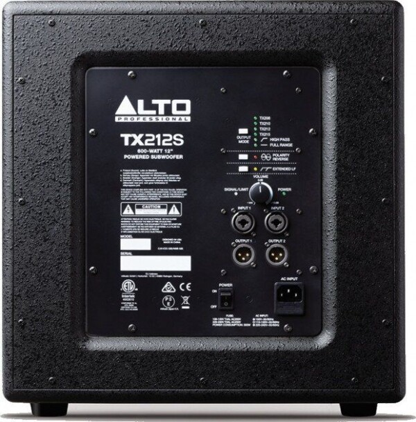 Сабвуфер ALTO PROFESSIONAL TX212S фото 4