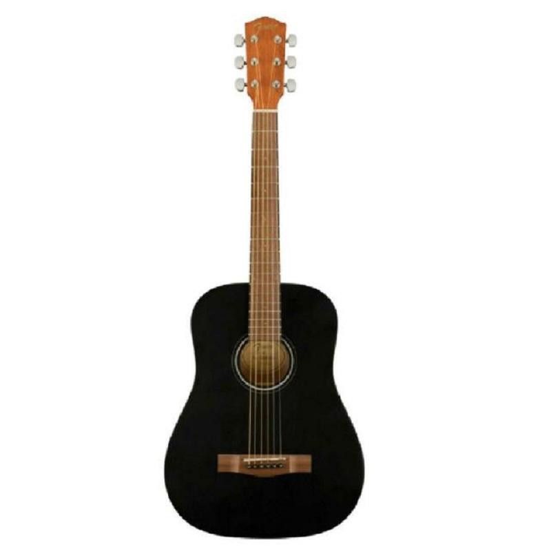 Акустична гітара Fender FA-15 STEEL 3/4 BLACK w/BAG фото 1