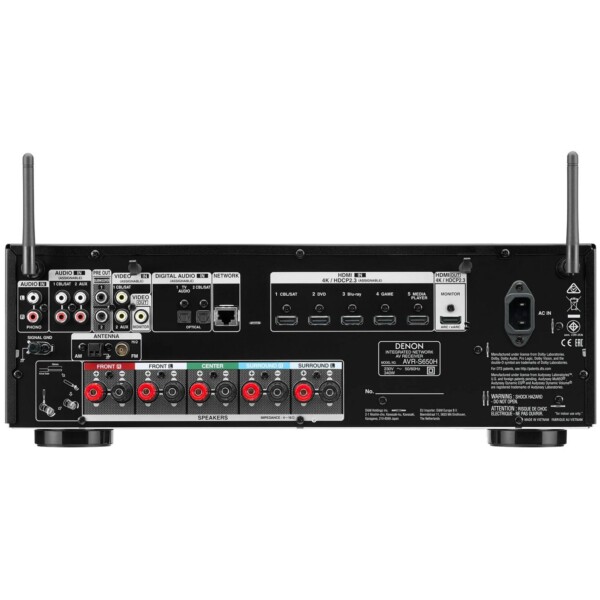 AV-Ресивер Denon AVR-S650H фото 2