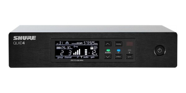 Приймач радіосистеми Shure QLXD4 фото 1