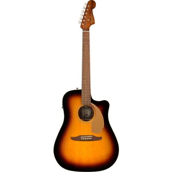 Електроакустична гітара Fender Redondo Player Sunburst WN фото 1