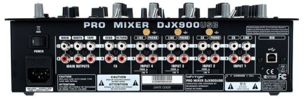 DJ мікшерний пульт Behringer DJX900USB фото 3