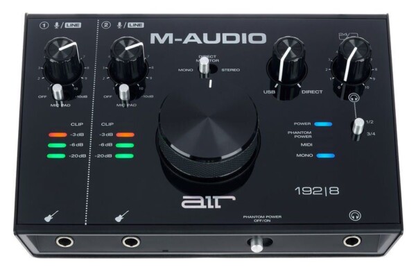 USB аудіоінтерфейс M-AUDIO AIR 192×8 фото 1
