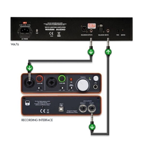 Компресор WARM AUDIO WA76 фото 6