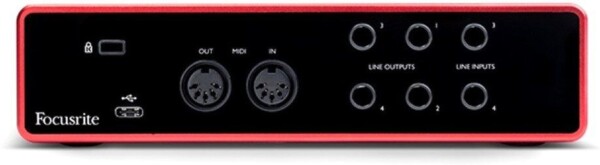 USB аудіоінтерфейс Focusrite Scarlett 4i4 3rd Gen фото 4