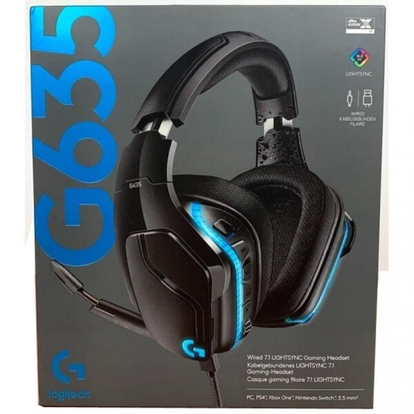 Комп’ютерна гарнітура Logitech G635 фото 7