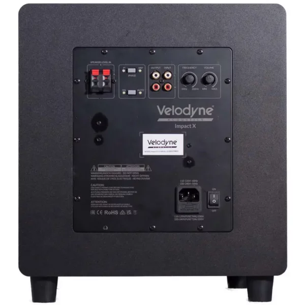 Сабвуфер Velodyne Impact X 12 Black фото 4
