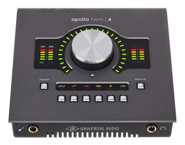 USB аудіоінтерфейс UNIVERSAL AUDIO Apollo Twin X QUAD Heritage Edition фото 1