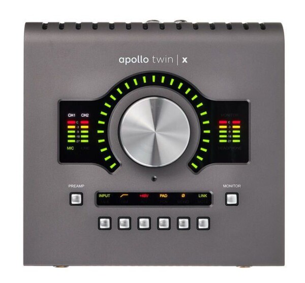 USB аудіоінтерфейс UNIVERSAL AUDIO Apollo Twin X QUAD Heritage Edition фото 3