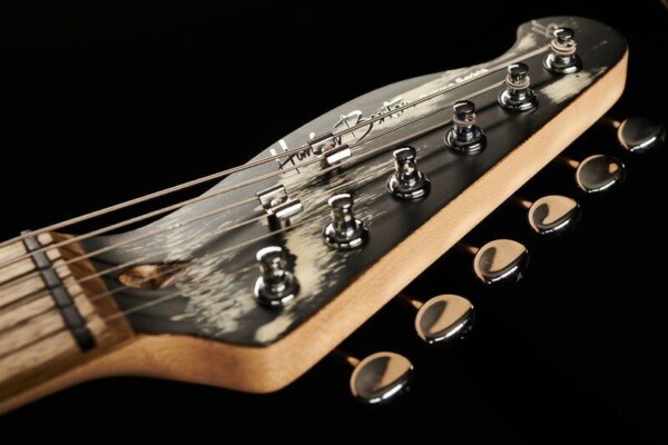 Електрогітара Harley Benton TE-90FLT Black Blast фото 14