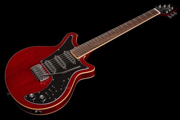 Електрогітара Harley Benton BM-75 Trans Red Deluxe Series фото 5