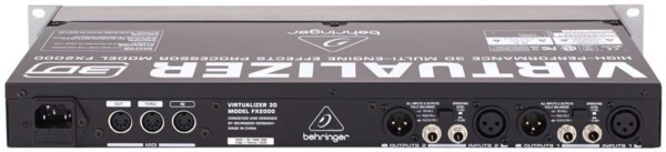 Процесор ефектів Behringer FX2000 фото 3