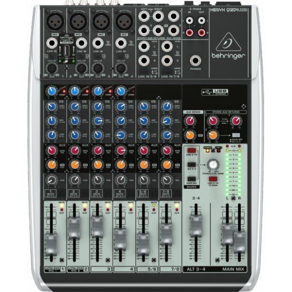 Мікшерний пульт Behringer XENYX Q1204USB фото 2