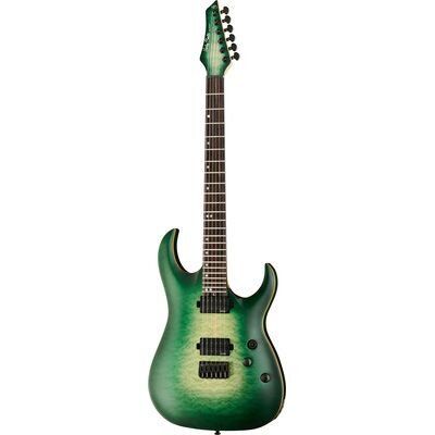 Електрогітара Harley Benton Amarok-6 EGNT Quilted Burst фото 1