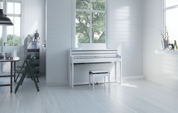 Цифрове піаніно Roland HP704 WH фото 4