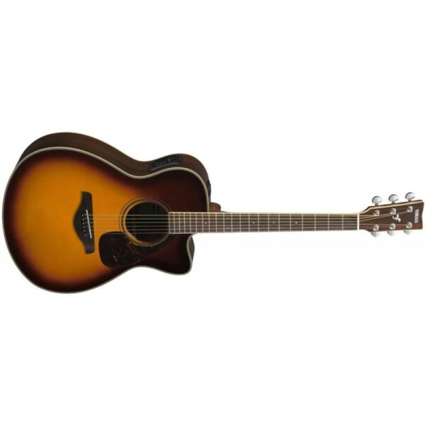 Електроакустична гітара Yamaha FSX830C Brown Sunburst фото 2
