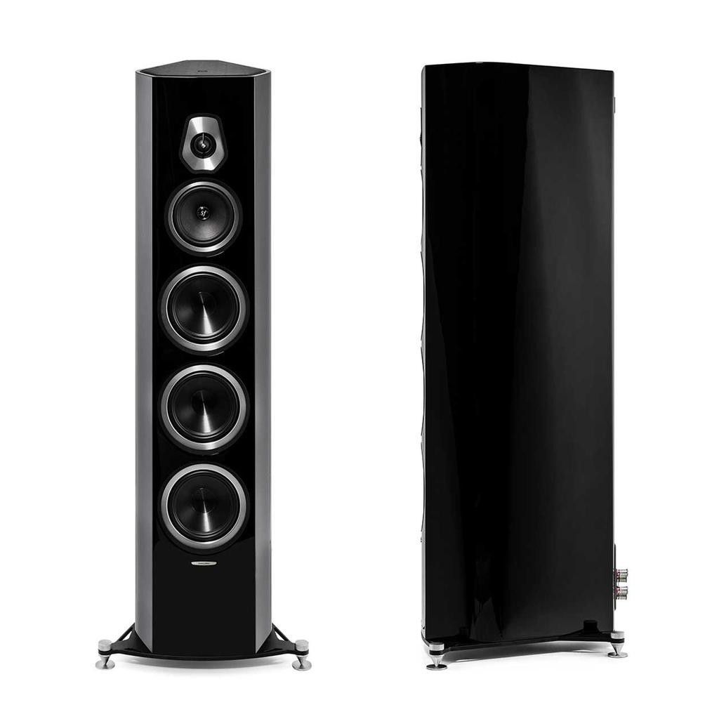 Фронтальні акустичні колонки Sonus Faber Sonetto VIII Black