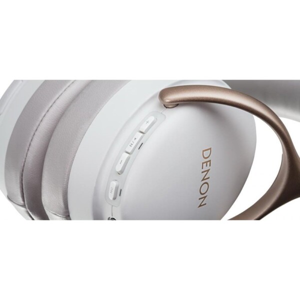Навушники з мікрофоном Denon AH-GC30 White фото 3