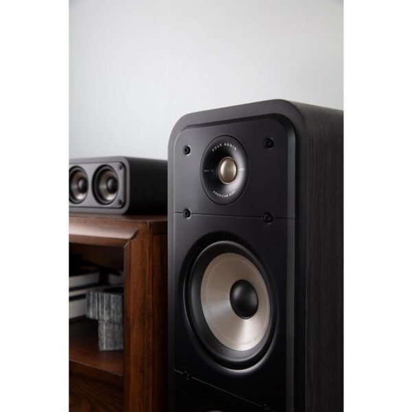 Фронтальні акустичні колонки Polk audio Signature S55e Black фото 6